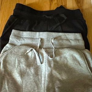 Sweat pants duo!